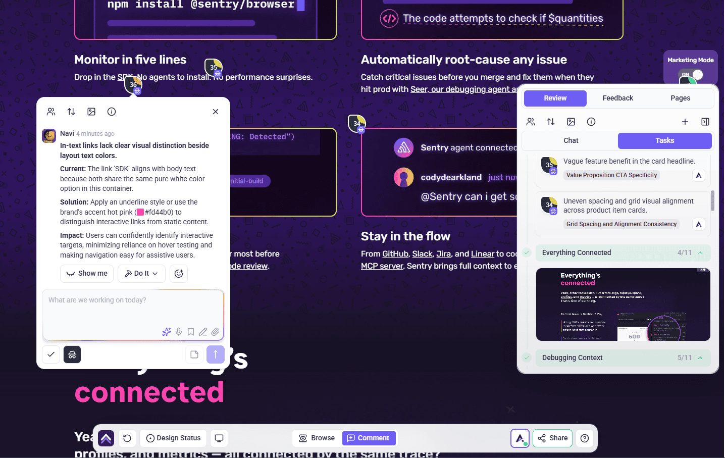 AI-created task ready to act on