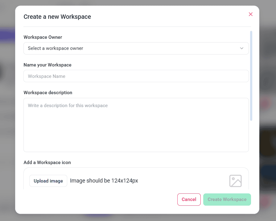 Naming a workspace