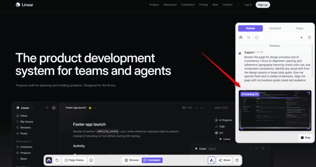Claro's Strategic Overview for the page