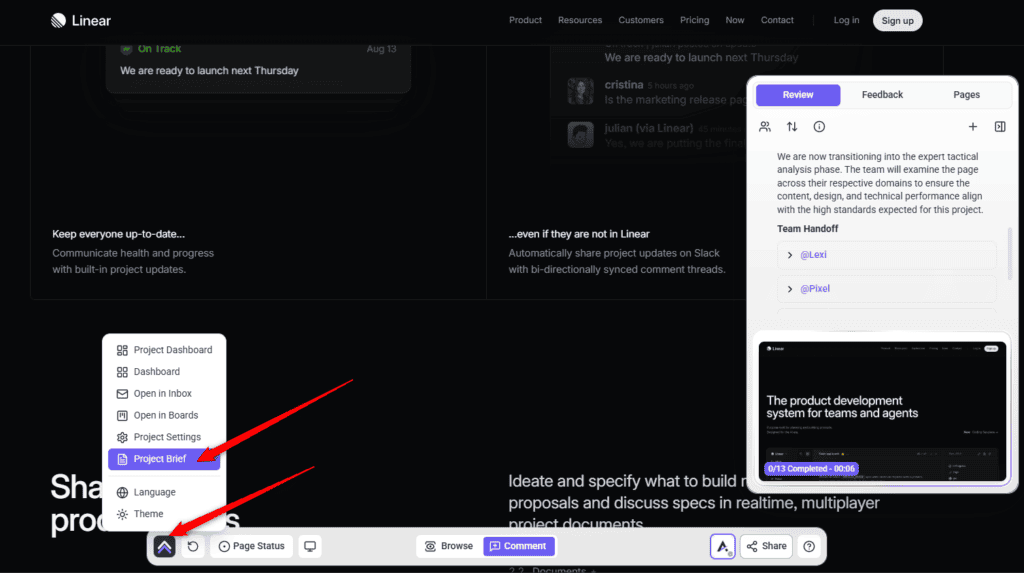 Opening Advance Settings